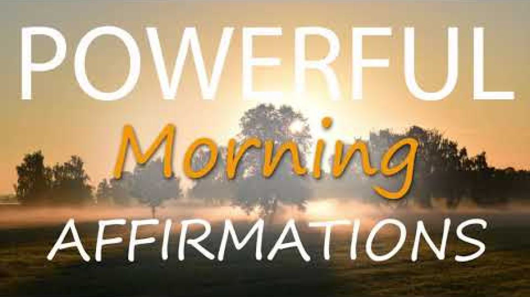 ⁣Powerful Morning Affirmations &amp;amp; Mindful Meditation