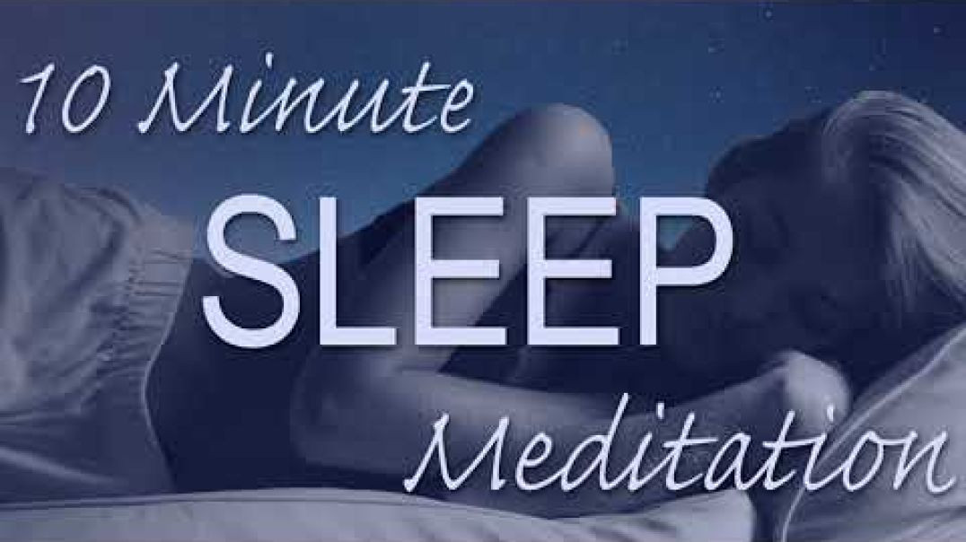 ⁣Female Voice Guided Sleep Meditation 10 Minutes into a Deep Restful Sleep
