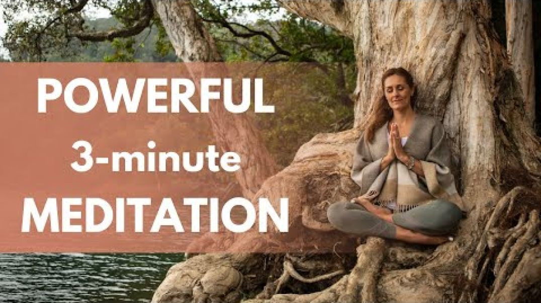3-minute mindfulness meditation for clarity - Flow