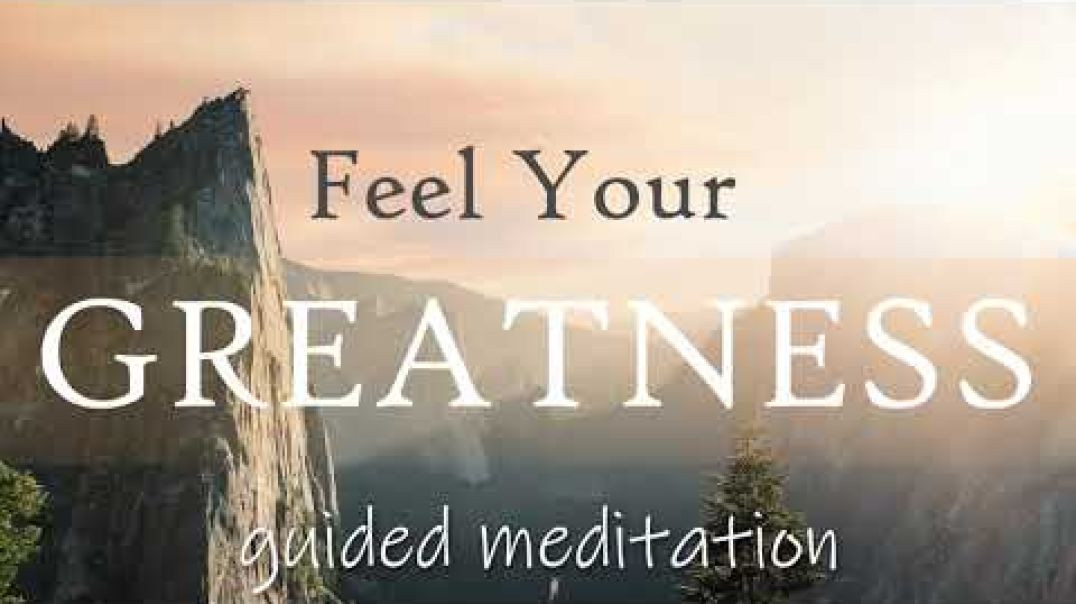 ⁣Feel Your Greatness Within ~  Guided 10 Minute Meditation