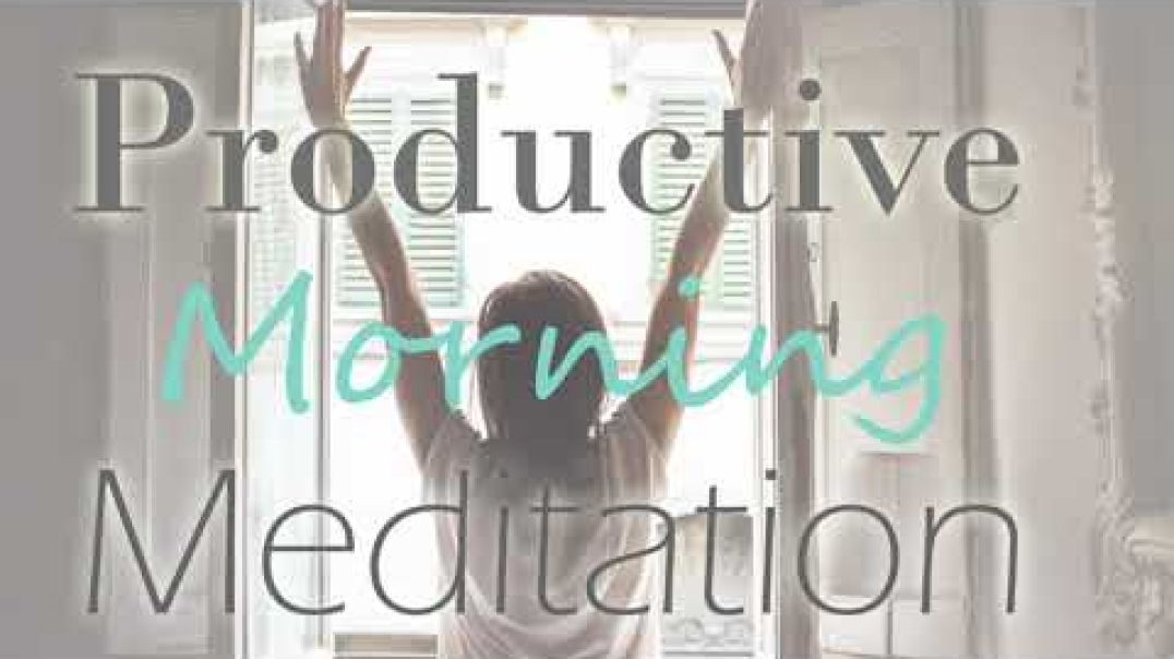 ⁣Productive Morning Guided Meditation ~ Become Focused and Create the Perfect Day
