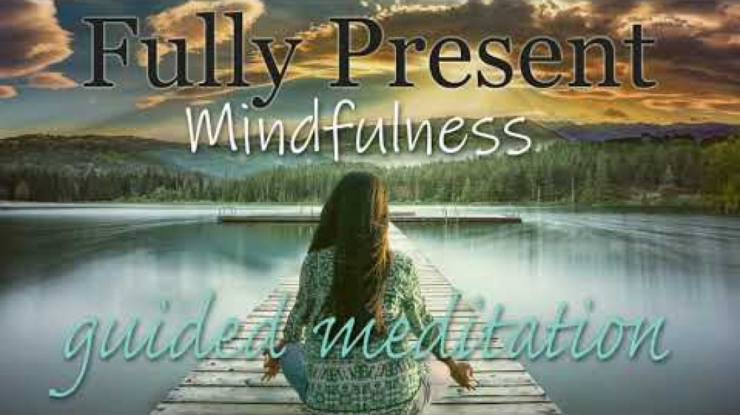 ⁣Fully Present 10 minute Mindfulness Guided Meditation