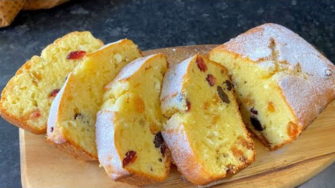⁣Recipe In 5 Minutes! You Will Make This Cake Every Day! Easy Quick Fruit Cake Recipe (1)