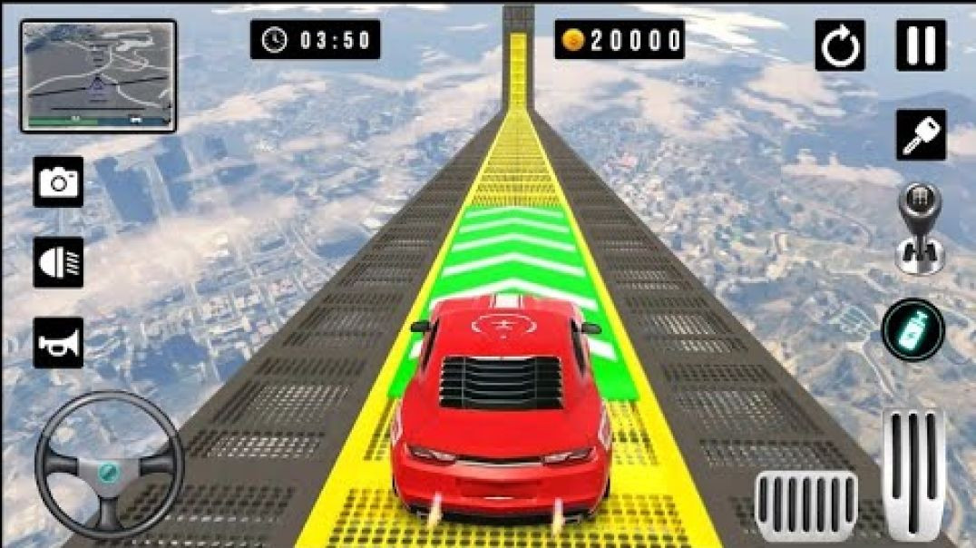 Impossible Car Stunts - Stunts Car Driving - Android Gameplay