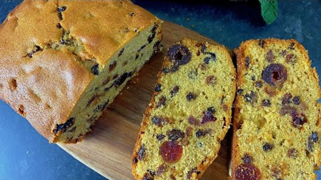 ⁣Easy Fruit Cake in 5 Minutes! Simple New Year recipe! Easy quick recipes