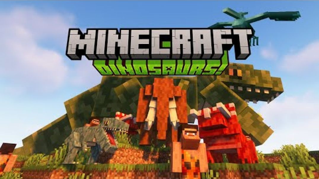 I Added Dinosaurs to Minecraft (DOWNLOAD)