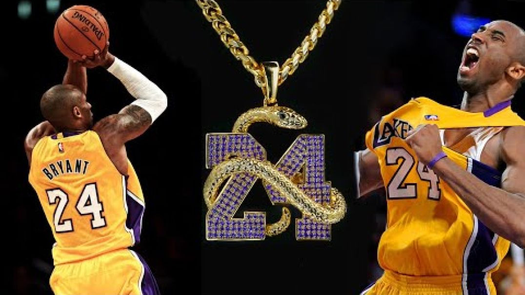⁣I made jewelry to honor Kobe Bryant