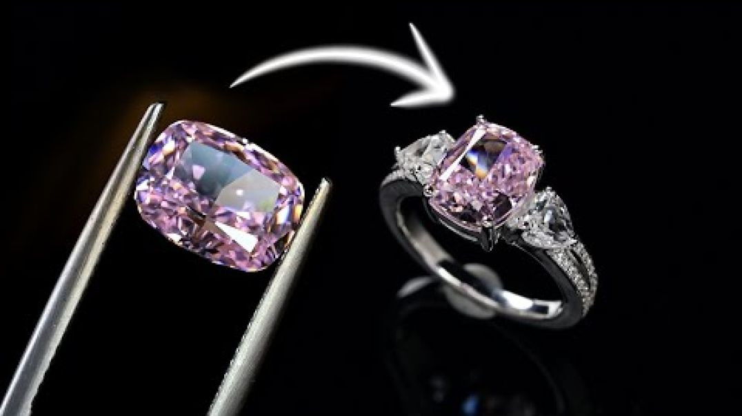 ⁣Make a $10,000 Gemstone Ring