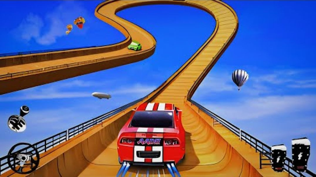 ⁣Ramp Car Racing Fun Unlimited - Car Racing 3D - Android Gameplay