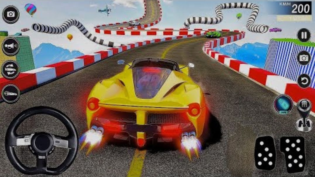 ⁣Mega Ramp Car Stunts Games 3D - Ramp Impossible Tracks 3D - Android Gameplay