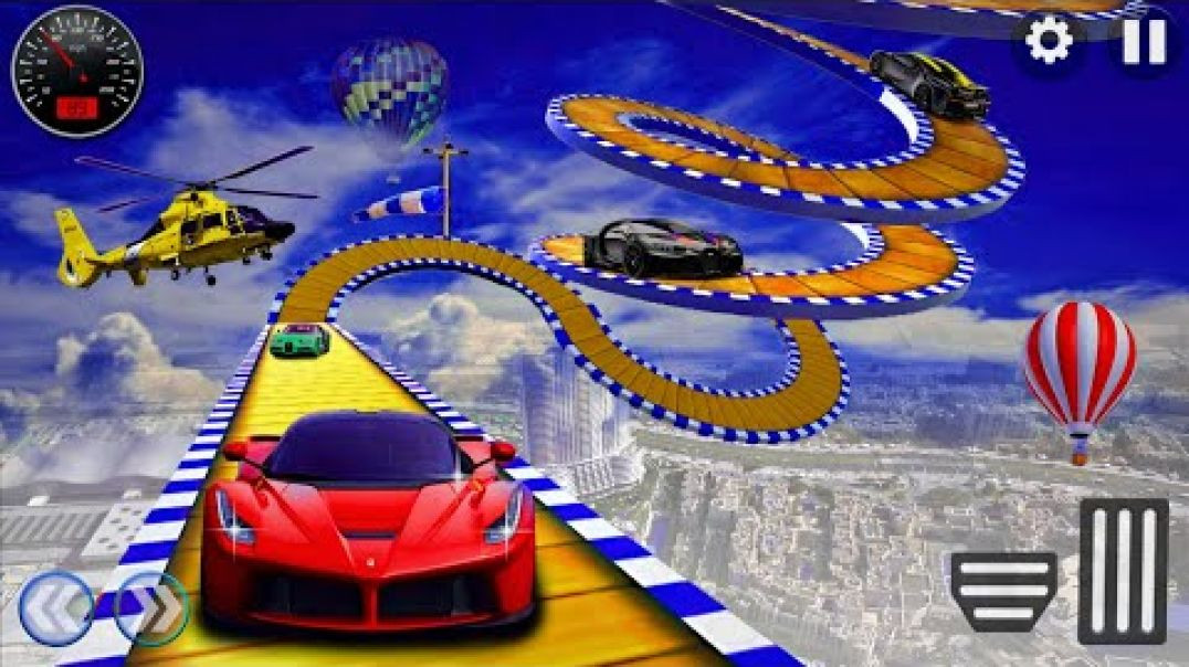 Ramp Car Simulator 3D - Mega Ramp Car Stunts 3D - Android Gameplay