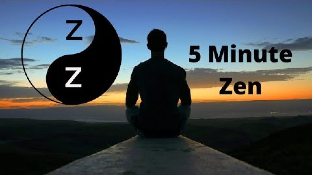 ⁣5 Minute Zen Meditation Music _ Relaxing Music To Help You Relax _ Relaxing Sleep Music By ZenZone