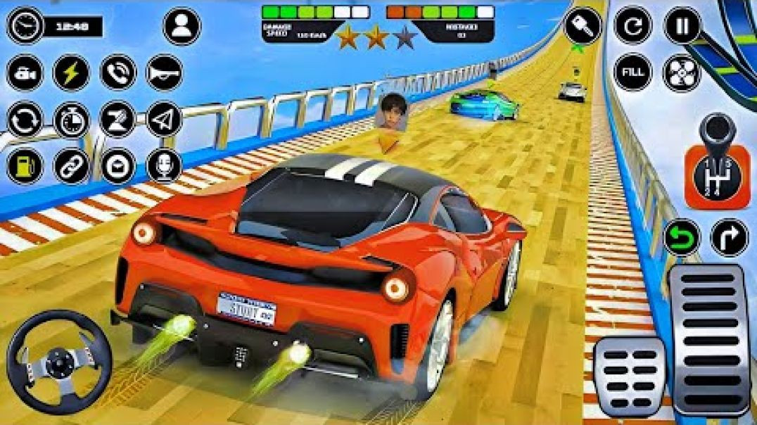 ⁣Mega Ramp Car Racing - Car Racing 3D 🔥 - Android Gameplay