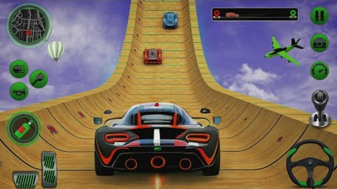 Ramp Car Stunts Simulator - Racing Car 3D - Android Gameplay