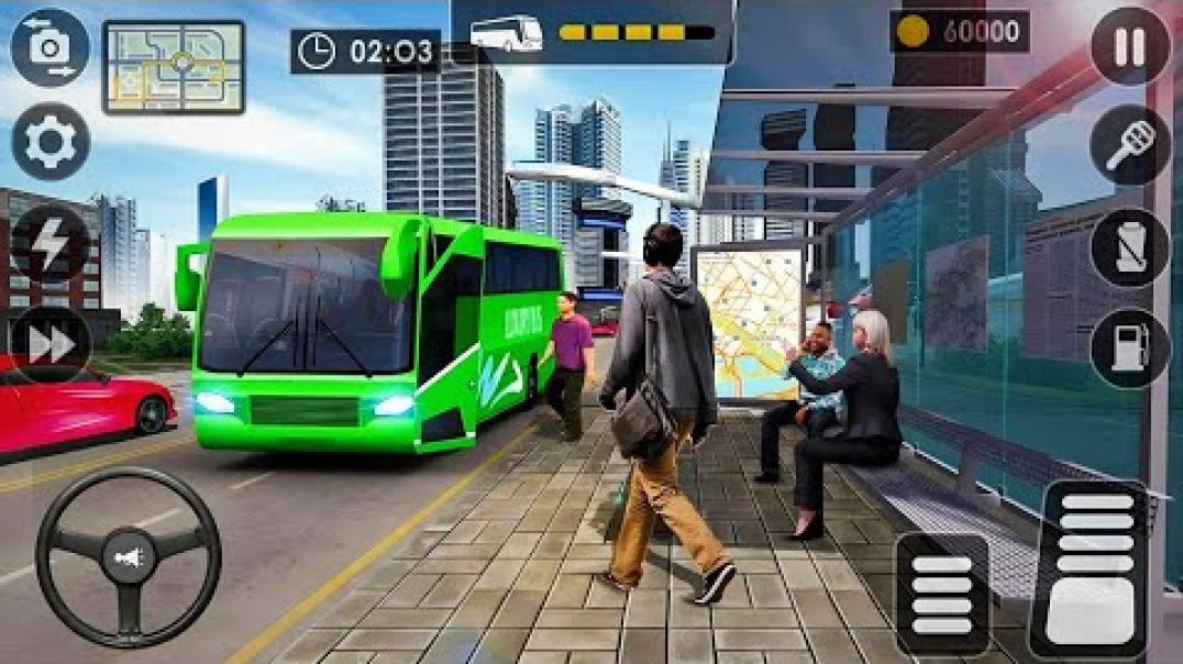 City Bus Simulator 3D - Bus Simulator Game 3D - Android Gameplay
