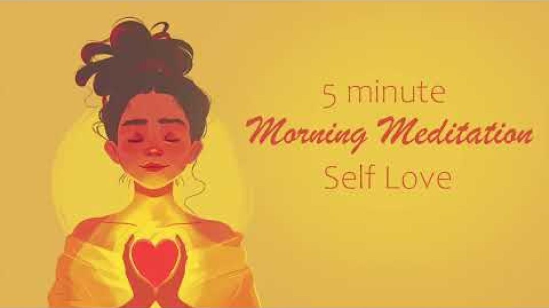 ⁣Start Your Morning Surrounded with Self Love (5 Minute Guided Meditation)