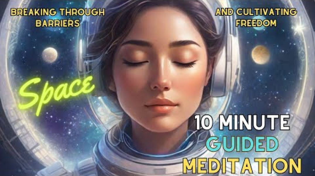 ⁣10 Minute Guided Meditation - Breaking Through Barriers and Cultivating Freedom - Morning Meditation
