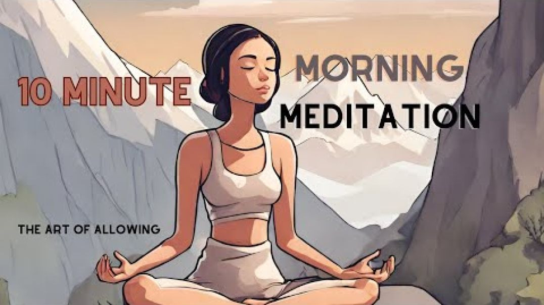 Mindful Breathing 5 Minute Meditation - Deepen Your Presence - Short Daily Morning Meditation