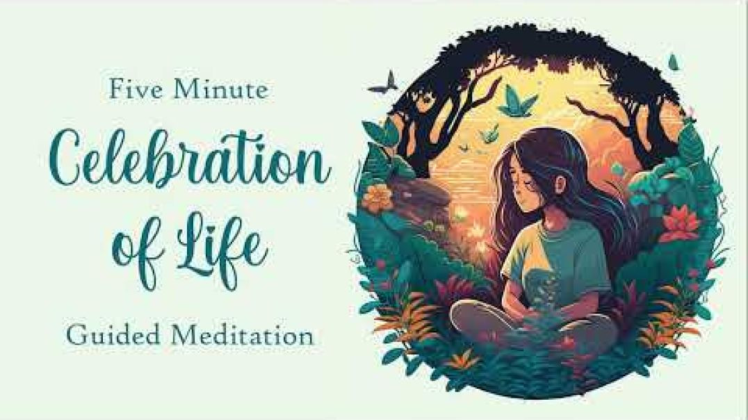 ⁣5 Minute Celebration of Life, Guided Meditation