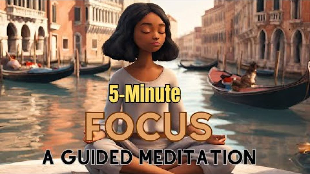 Quick Energy Boost Meditation - 5-Minute Guided Meditation for Focus and Vitality