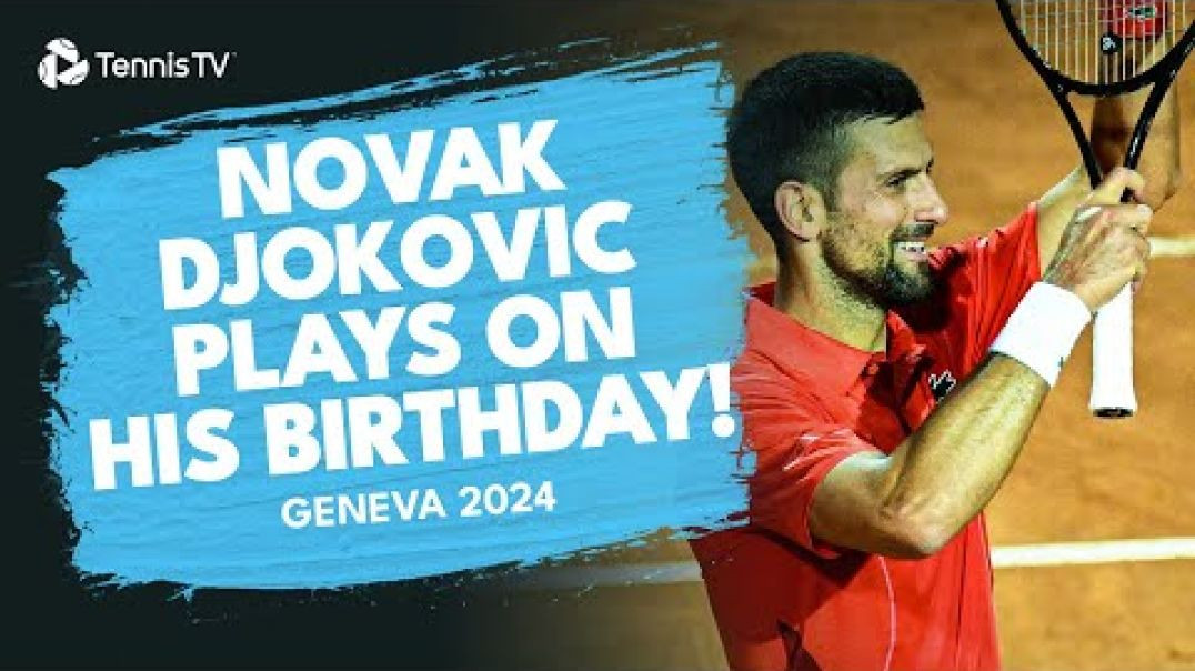 ⁣Novak Djokovic vs Tomas Machac Highlights _ Geneva 2024 Semi-Final